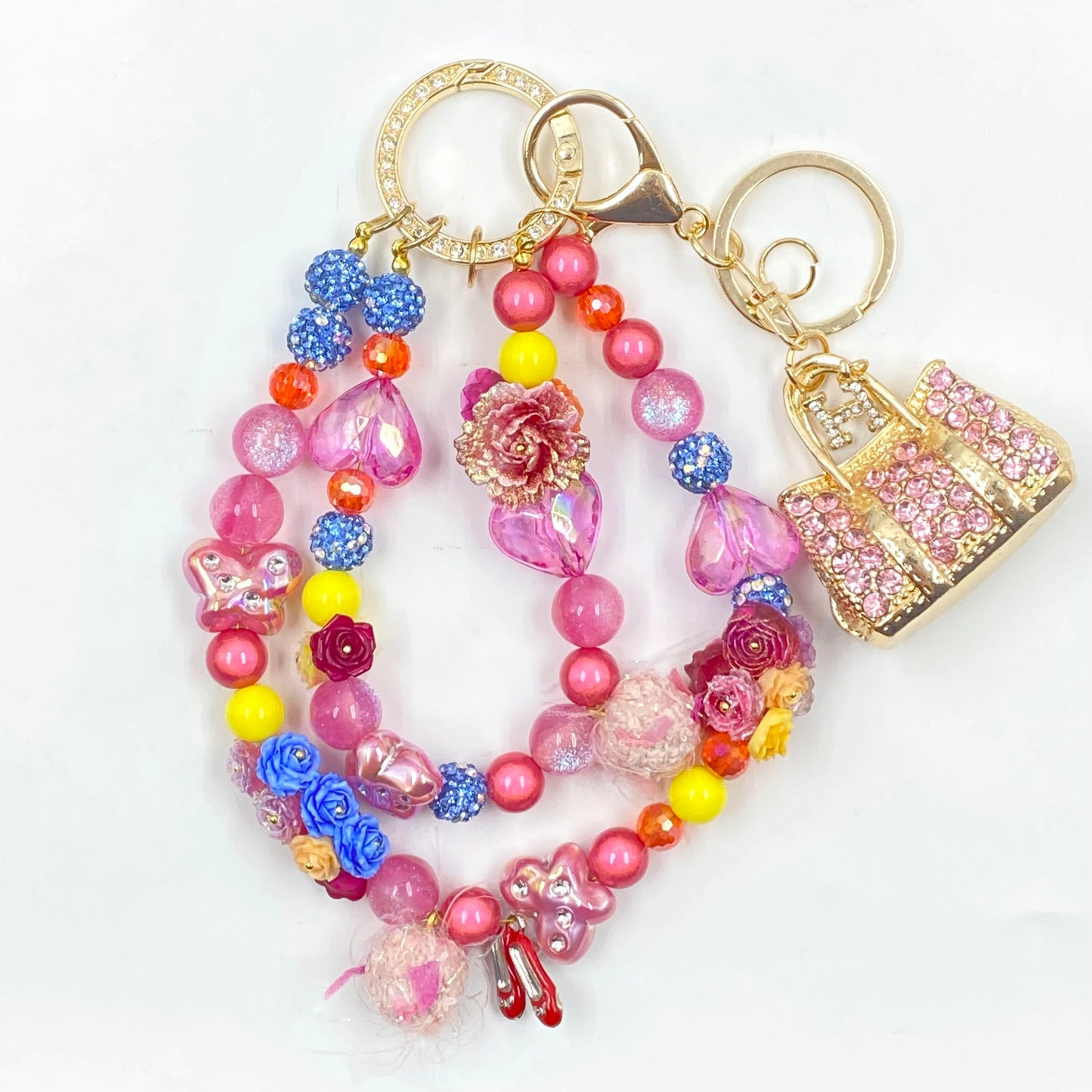 Rainbow  Dazzle-Nail & Beads Mix-glow(miki)- NailC