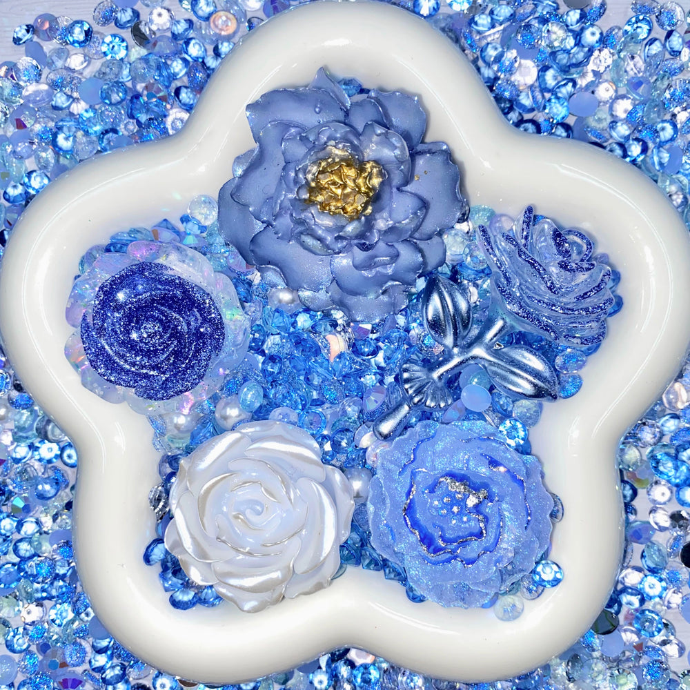 Frozen Sapphire Rose Mix - glow(Miki)-FC1