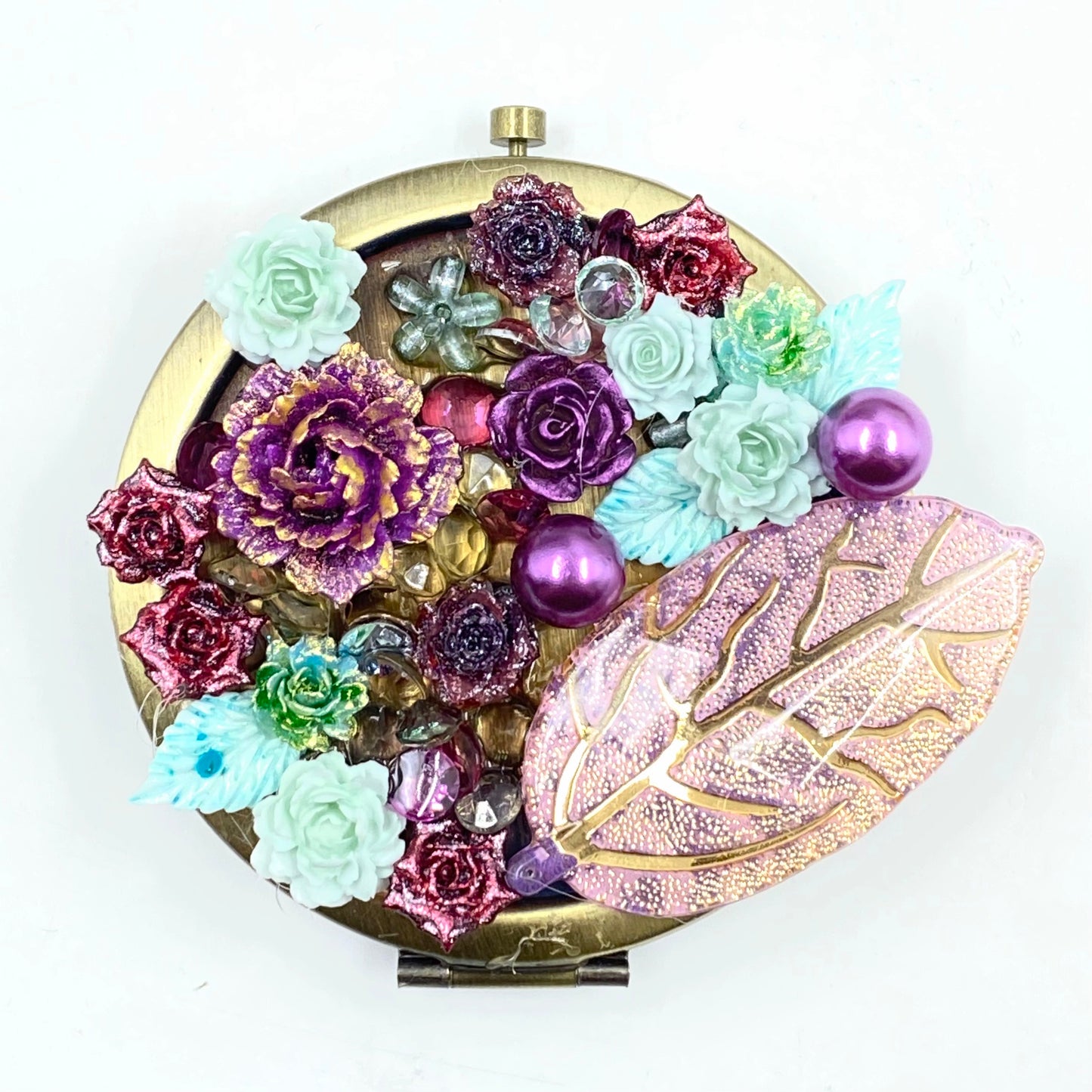 【Buy One Get One Equal Volume For Free】Green & Purple - Nail Charm Mix glow(miki)- NailC