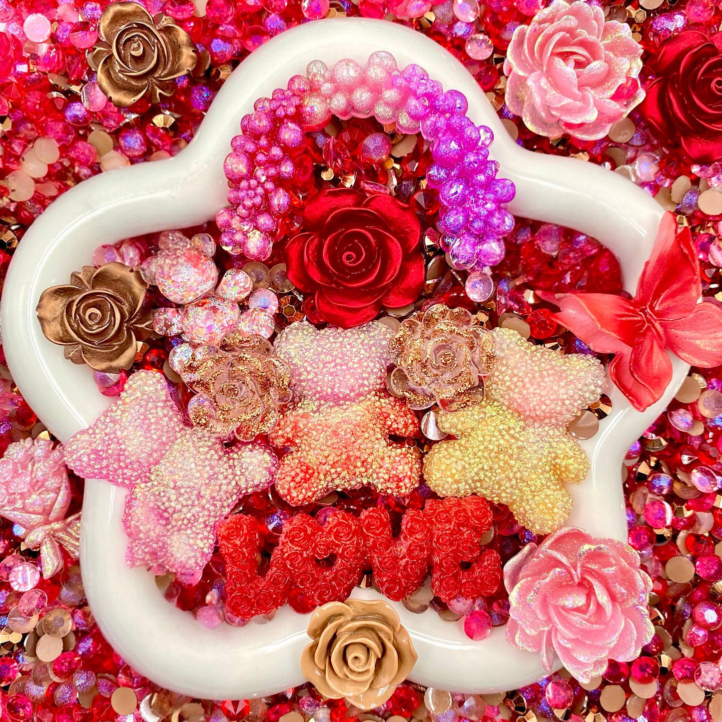 Forever Love  Rose Bouquet Mix -glow (Miki)- FC