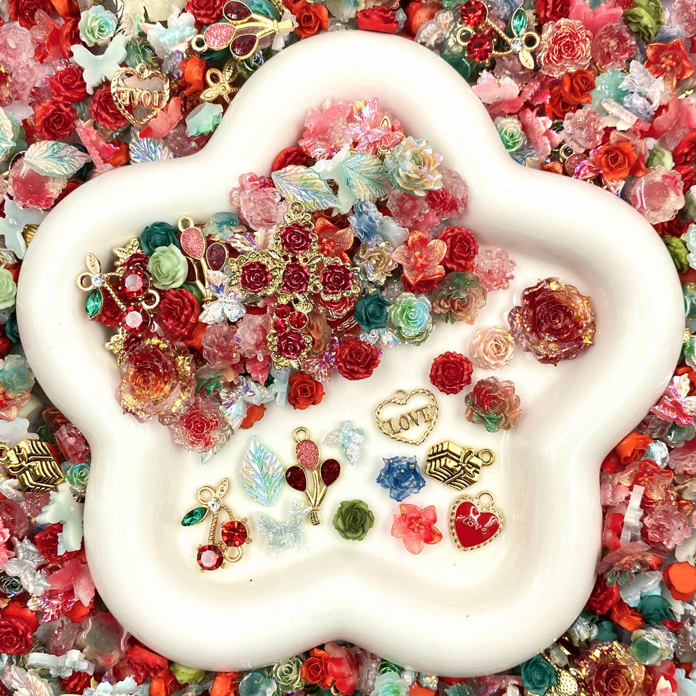 Actually Love Nail Charm+Metal Mix-glow(Miki) - NailC