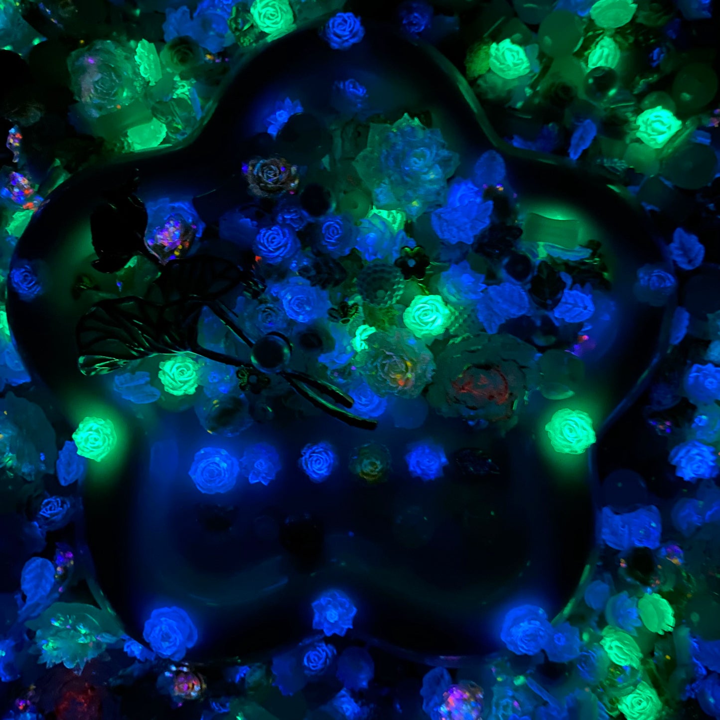 Jade Lotus - Nail & Beads Mix-glow(miki)- NailC