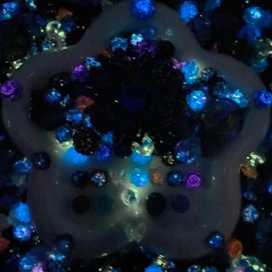 Sapphire Nights Nail & Beads Mix-glow(miki)- NailC