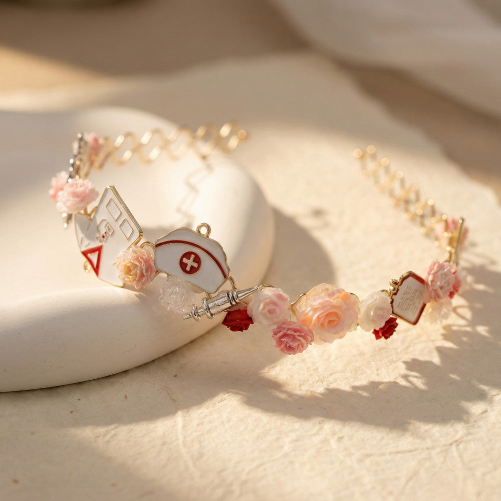 Healing Blossom Nail Charm+Metal Mix-glow(Miki) - NailC