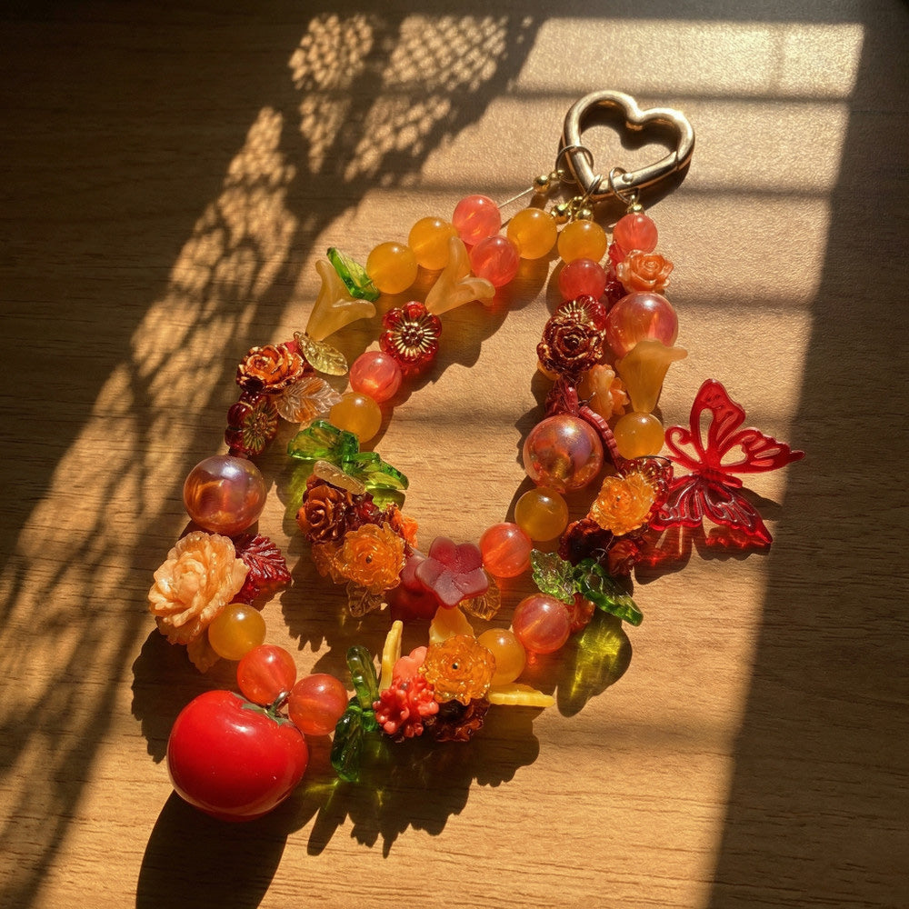 Salsa Sunrise - Nail & Beads Mix-glow(miki)- NailC