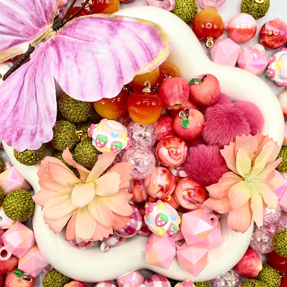 【Buy One Get One Equal Volume For Free】Apple Orchard Beads Mix for hanging ornament-BD