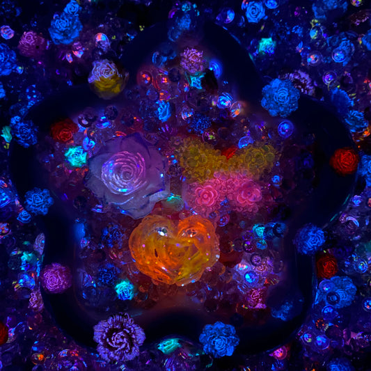 Spring Fling - Nail Charm+ Rose Mix-glow - glow(Miki)- FC1