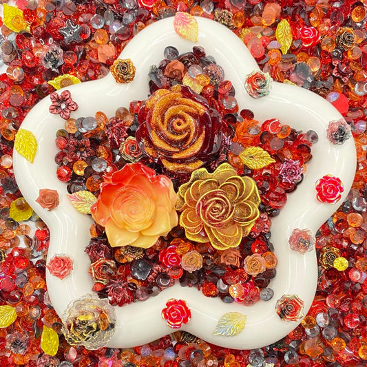 Dragon's Fire - Nail charm + Rose Mix - glow(Miki)-FC1