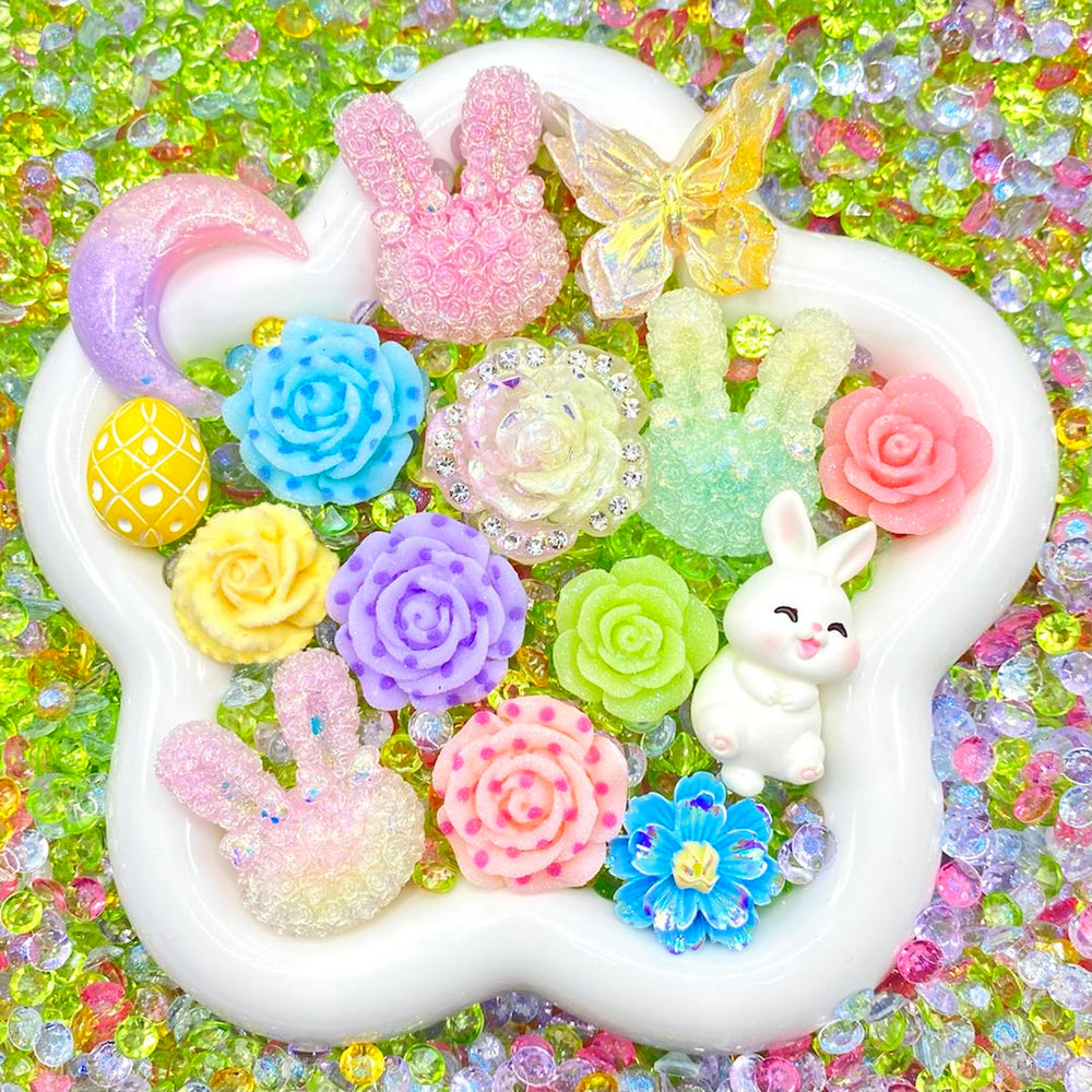 Hopping For Spring - Rose Bouquet Mix - glow