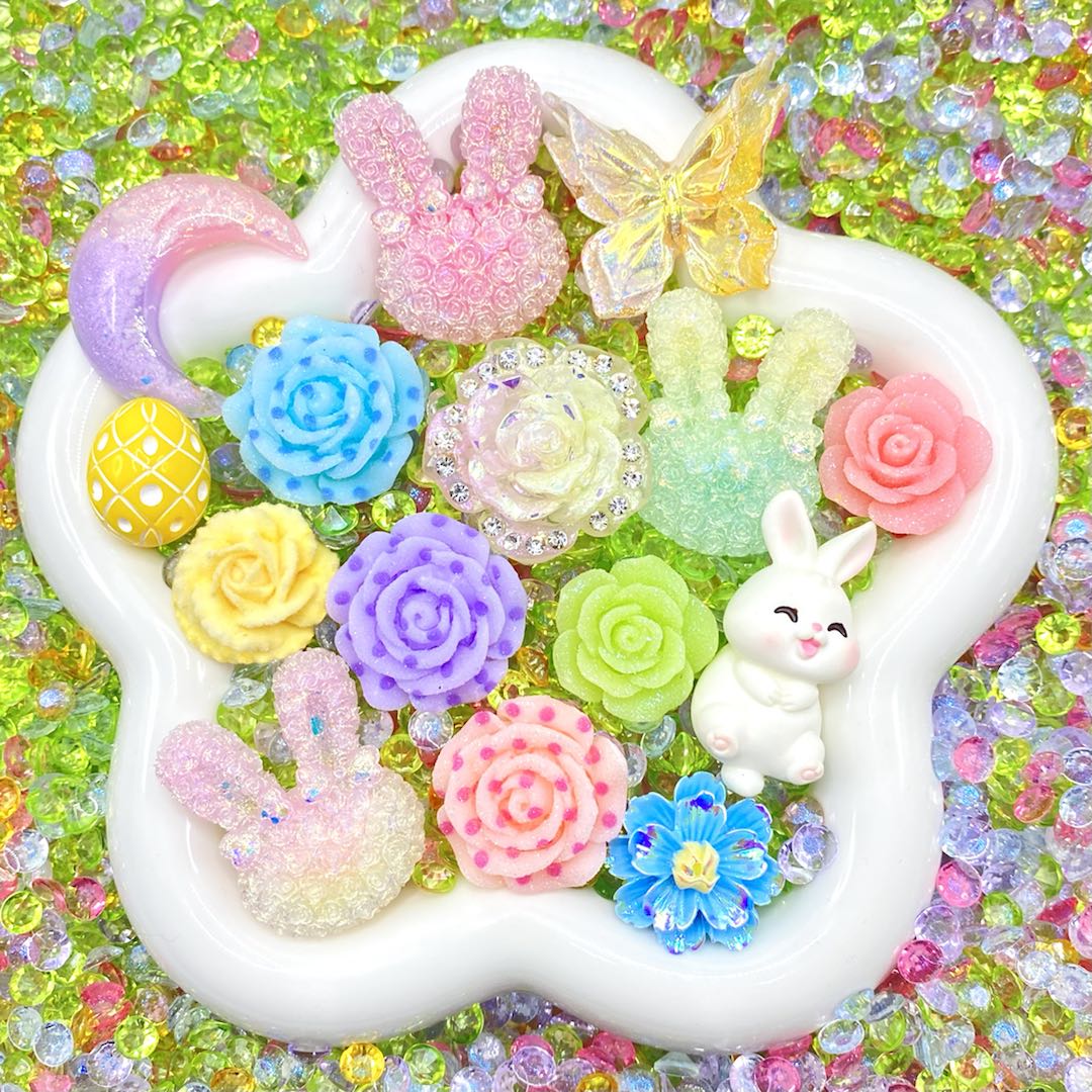 Hopping For Spring - Rose Bouquet Mix - glow