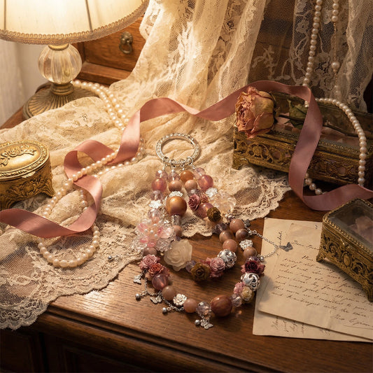 Rustic Rose - Nail & Beads Mix-glow(miki)- NailC