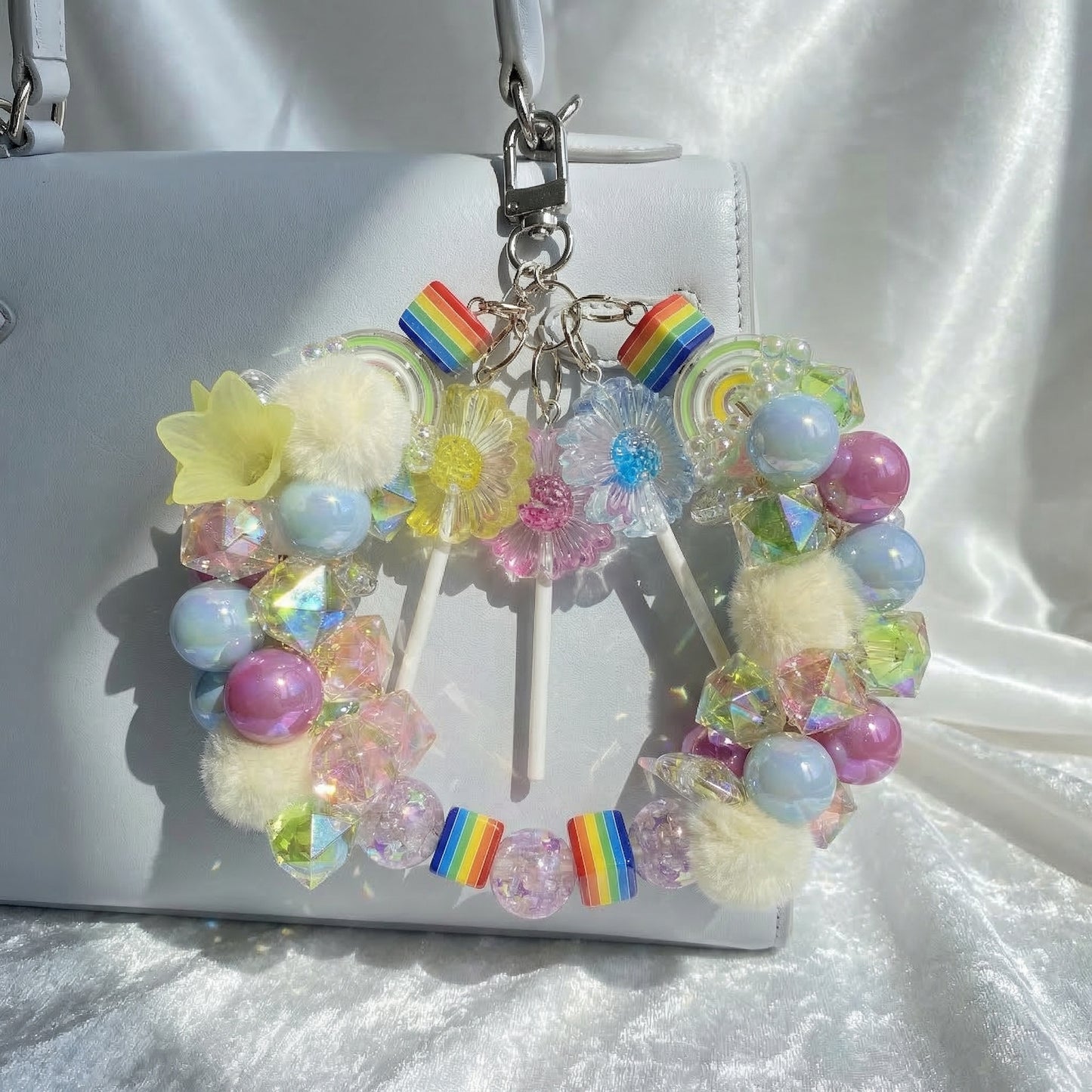【Buy One Get One Equal Volume For Free】Daisy Beads Mix for hanging ornament-BD
