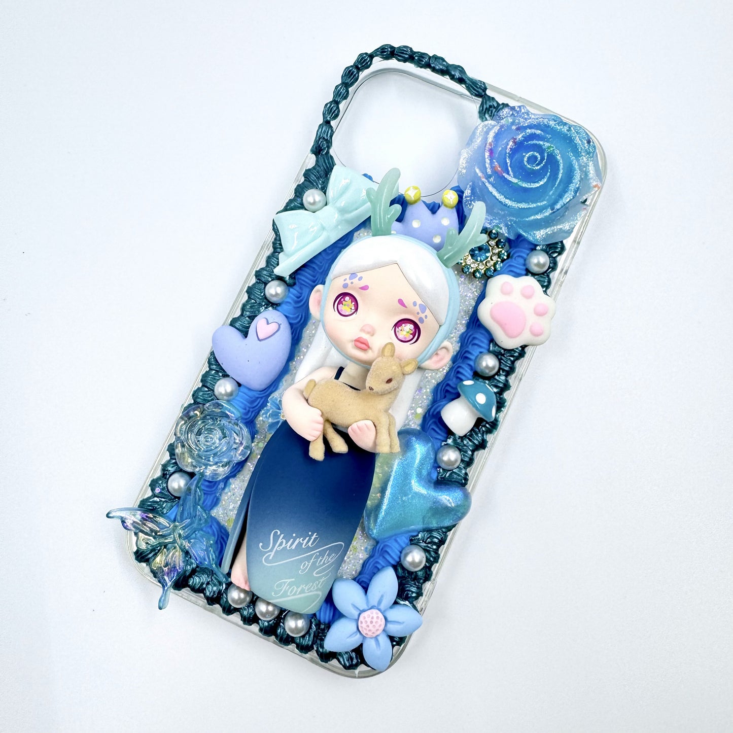 Kosbling handmade laura cream iphone 15 phonecase