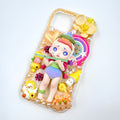 Kosbling handmade laura cream iphone 15 phonecase