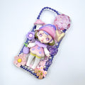 Kosbling handmade laura cream iphone 15 phonecase