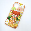 Kosbling handmade nanci cream iphone 15 phonecase