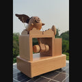 Little Flying Pig - Wooden Handmade Music Box