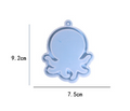 DIY marine animal silicone keychain resin mould